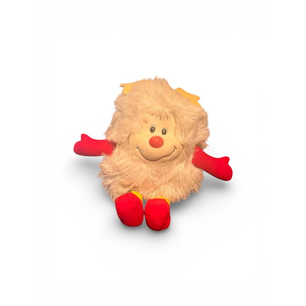 1983 Rainbow Brite Twink 12" White Sprite Plush Mattel Hallmark Vinyl Face